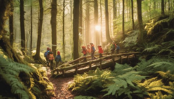 Vivre des aventures en pleine nature au bois des lutins à Lyon